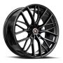 Spec-1 SP-61 17x8.0 5x100 5x114.3 +42 Cb 73.1 Gloss Black