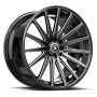 Spec-1 SP-69 19x9.5 4x 5x Blank +42 Cb 73.1 Gloss Black & Milled (No dual drill)