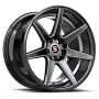 Spec-1 SP-73 17x7.5 5x105 5x114.3 +42 Cb 73.1 Gloss Black Milled & under cut