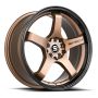 Spec-1 SPT-31 19x9.5 5x100 5x114.3 +42 Cb 73.1 Matte Bronze & Black Lip