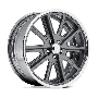 VN407 COBRA SL 17X8 5X4.5 GRY +0 4.50