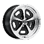 VN501 15X8 5X4.5 G-BLK MACH 00MM