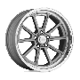 VN510 18X10 5X4.5 VINTAGE SLV DIA LP 0MM