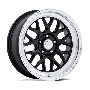 G-FORCE 17X8 5X4.5 72 +0 G-BLK DC-LP