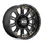 XD829 18X9 5X5.0 S-BLK MACH DTCC 0MM