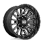 XD864 22X10 6X135 G-BLK MILL -18MM