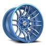 XF Off-Road XF-232 20x10 5x127 5x139.7 -12 Cb 78.1 Anodized Blue & Milled
