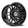 XF Off-Road XF-232 22x12 8x165.1 8x180 -44 Cb 125.2 Gloss Black & Machined Titanium Double Dark Tint