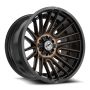 XF Off-Road XF-234 18x9 6x135 6x139.7 0 Cb 106.4 Satin Black & Bronze Machined Double Dark Tint