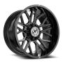 XF Off-Road XF-235 20x12 8x Blank -44 Cb 125.2 Gloss Black & Milled