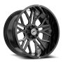 XF Off-Road XF-235 20x9 6x135 6x139.7 +12 Cb 106.4 Gloss Black & Milled