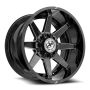XF Off-Road XF-236 20x12 8x165.1 8x170 -44 Cb 125.2 Gloss Black & Milled