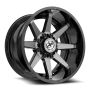 XF Off-Road XF-236 20x9 8x165.1 8x170 0 Cb 125.2 Gloss Black & Brushed Double Dark Tint