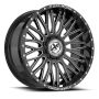 XF Off-Road XF-241 22x10 5x 6x Blank -18 Cb 78.1 Gloss Black & Milled