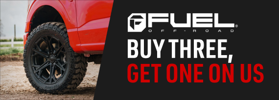 Fuel Wheels Buy Three Get One Free