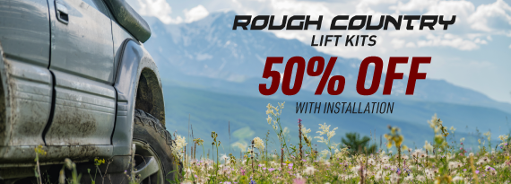 Rough Country Lift Kits Fifty Percent Off With Install