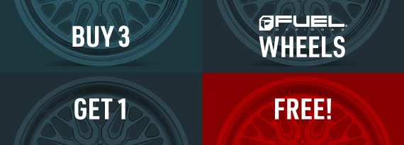 Fuel Wheels Buy Three Get One Free