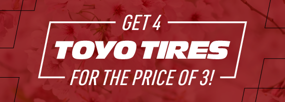Toyo Tires Get Four for the Price of Three