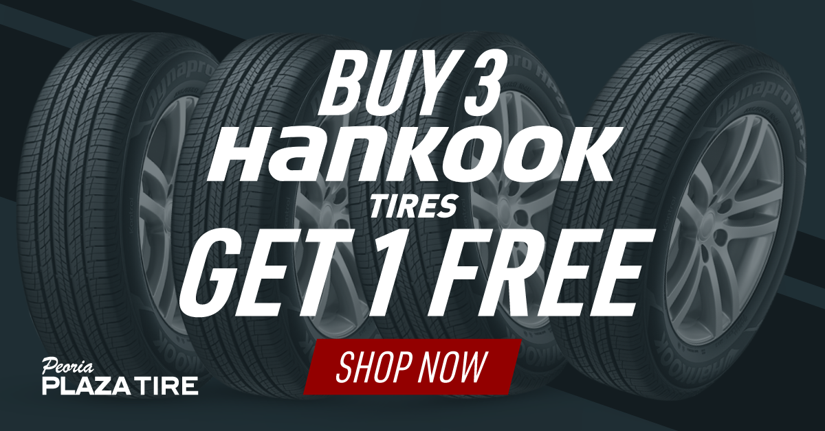 Hankook Tires Buy Three Get One Free
