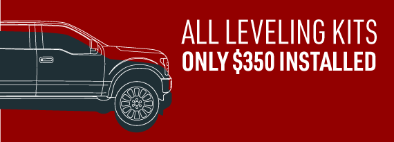 PlazaTire All Leveling Kits 350 Installed