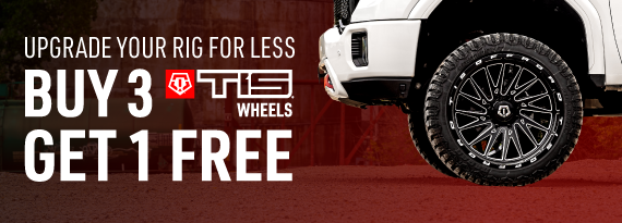 TIS Wheels Buy Three Get One Free