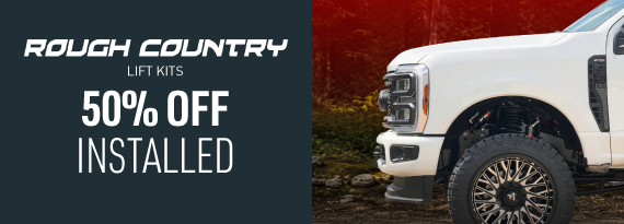 Rough Country Lift Kits Fifty Percent Off With Install