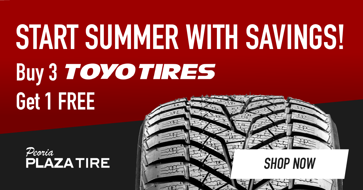 Toyo Tires Buy Three Get One Free